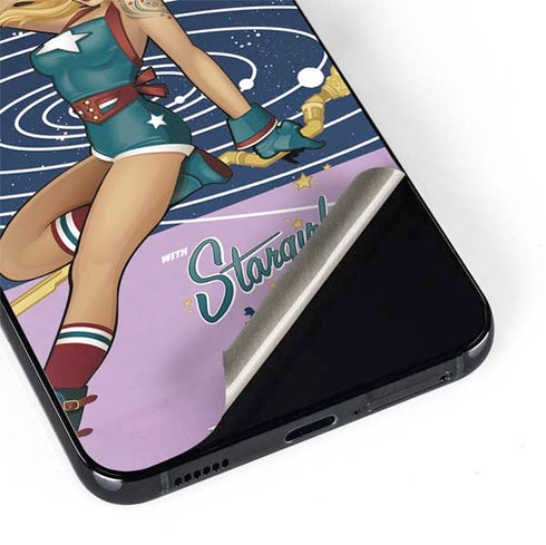 DC Comics Bombshells Stargirl- Field Guide to Cosmos Galaxy S22 Plus Skin